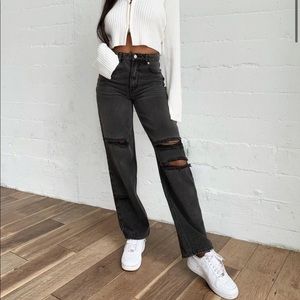 Tiger Mist Sofia Straight Leg Jean